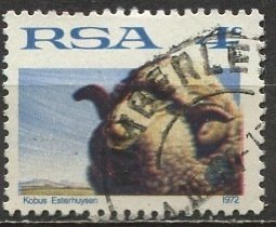 South Africa; 1972: Sc. # 378: Used UnWmk. Single stamp