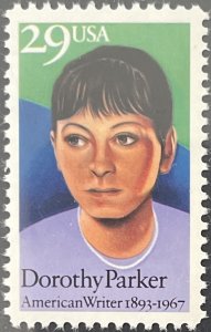 Scott #2698 1992 29¢ Literary Arts Dorothy Parker MNH OG VF