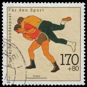 Germany - Scott B704 - Used - Pulled Perforation Tooth