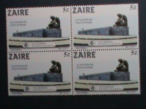 ​ZAIRE-1983 SC# 1115-20-WORLD FAMOUS  KINSHASA MONUMENTS -MNH BLOCK VERY FINE