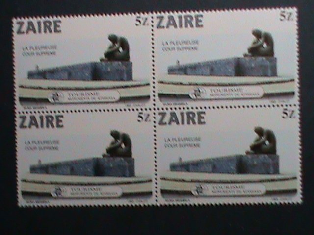 ​ZAIRE-1983 SC# 1115-20-WORLD FAMOUS  KINSHASA MONUMENTS -MNH BLOCK VERY FINE