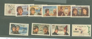 Cape Verde #277-286  Single (Complete Set)