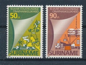 [I2218] Suriname 1985 good set of stamps very fine MNH