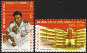 South Africa - 2006 Red Cross Children's Hospital Set MNH** SG 1590-1591