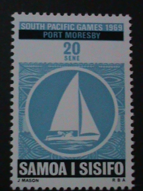 ​SAMOA-1969-SC# 312-4- 3RD PACIFIC GAMES-PORT MORESBY-PAPUA & NEW GUINEA MNH VF