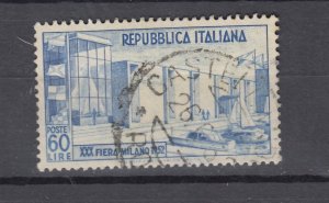 J43988 JL Stamps 1952 italy used better #600 fair