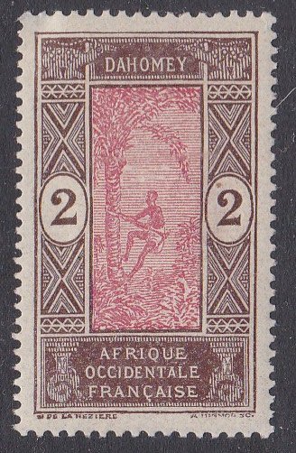 Dahomey Sc #43 Mint Hinged; Mi #43