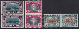 1939 South Africa semi postal complete set Sc# B9 / B11 MNH CV $53.50 Stk #3