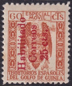 Spanish Guinea 1940 Sc 289 MNG(*)