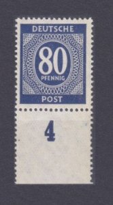 1946 Germany under Allied occupation 935+Tab Postage due