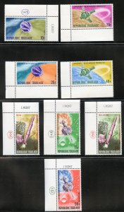 Togo Scott 593-98/C65-66 MVFNHOG - French Space Achievements - SCV $5.50