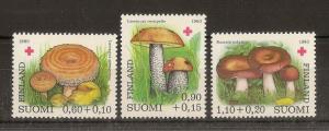 Finland 1980 Red Cross Mushroom MNH