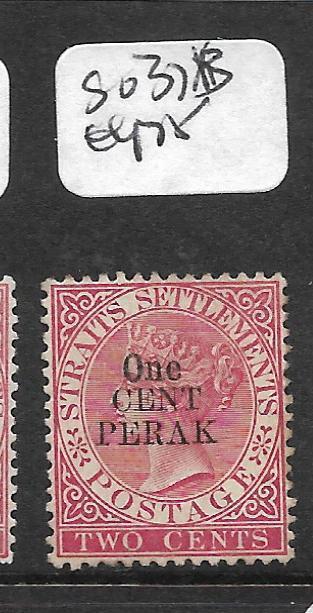 MALAYA PERAK (P0712B) QV 1C/2C  SG 37B     MOG