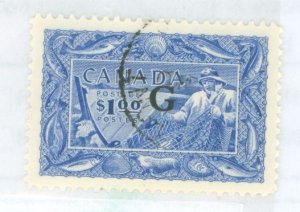 Canada #O27 Used Single