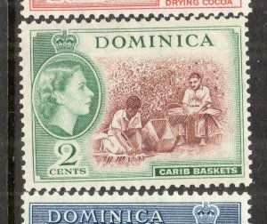 Dominica QEII 1950s Early Issue Fine Mint Hinged 2c. NW-137554 