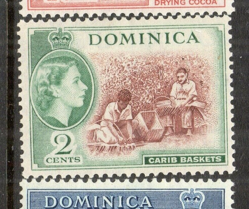 Dominica QEII 1950s Early Issue Fine Mint Hinged 2c. NW-137554 