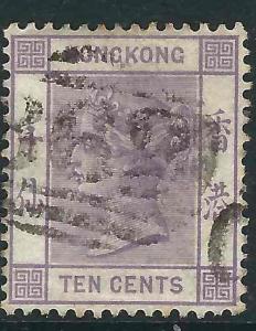 Hong Kong 42 SG 36 Used F/VF 1882 SCV $21.00