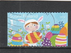 Finland  Scott#  1456  Used  (2014 Easter)