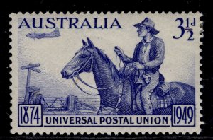 AUSTRALIA GVI SG232, 3½d ultramarine, M MINT.