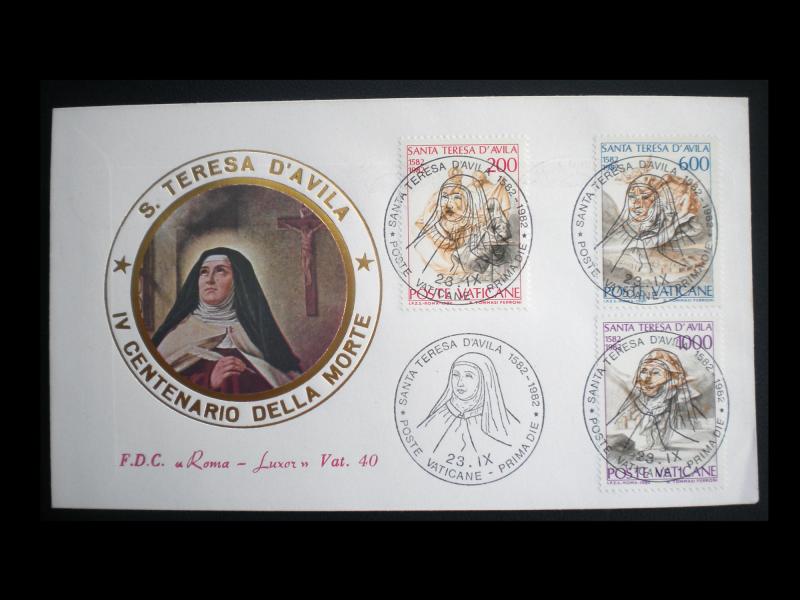 VATICAN CITY FDC. SCOTT # 710 - 712. SERIE A -210. ITEM:001029