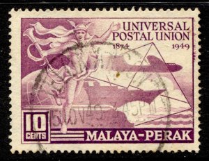 Malaya - Perak Stamp #101 USED FU SINGLE