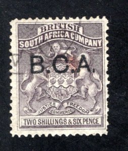 British Central Africa, #9, F/VF, Used,  CV $105.00  ..... 0800006