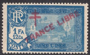 FRENCH INDIA SCOTT 167