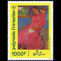 FR.POLYNESIA 1994 - Scott# 646 Gauguin Painting Set of 1 NH