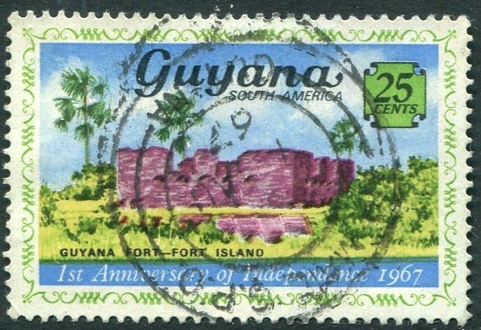 Guyana Sc#30 Used (Gu)