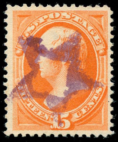 momen: US Stamps #189 Used VF/XF Star Fancy