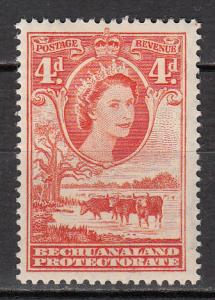 Bechuanaland - 1958 QEII 4p Sc# 158 - MNH (9770)