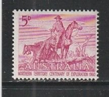 1960 Australia - Sc 336 - MH VF - single - Overlanders (Type I)