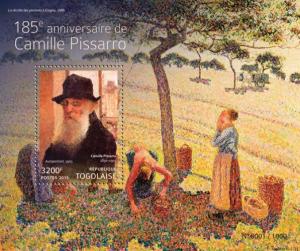 TOGO 2015 SHEET PISSARRO ART PAINTINGS tg15404b