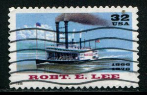 3091 US 32c Riverboats - Robt. E Lee SA, used