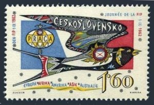 Czechoslovakia 1133, MNH. Michel 1361. Prague-1962 EXPO. Flying bird.