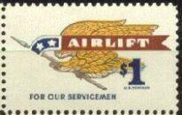 US Stamp #1341 MNH - Airlift Single