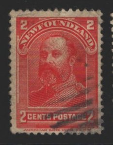 Newfoundland Sc#82 Used