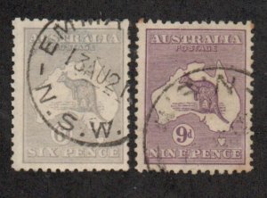 Australia 48, 50 Wmk. 10 Usedf