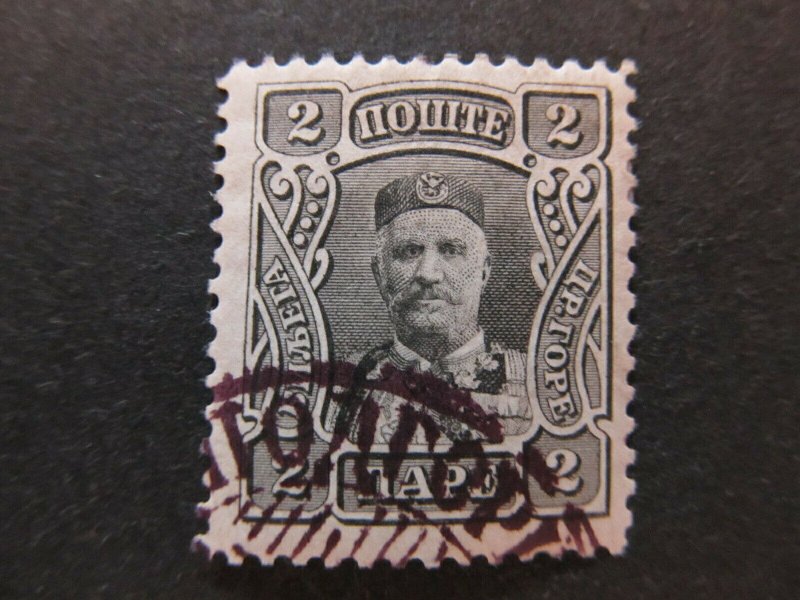 A5P23F61 Montenegro 1907 2pa used