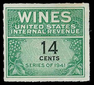 U.S. REV. WINES RE126  Mint (ID # 70070)