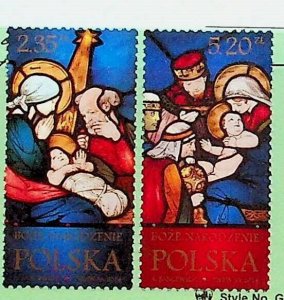 POLAND Sc 4152-3 NH ISSUE OF 2014 - CHRISTMAS