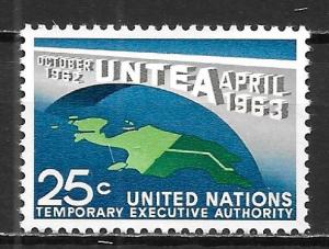 United Nations 118 UNTEA set MNH