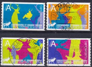 Luxembourg #1198a-d  F-VF Used CV $5.00  (Z7374)