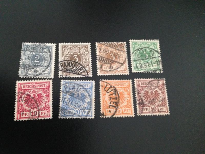 Germany sc 45-51 u incl 46a comp set