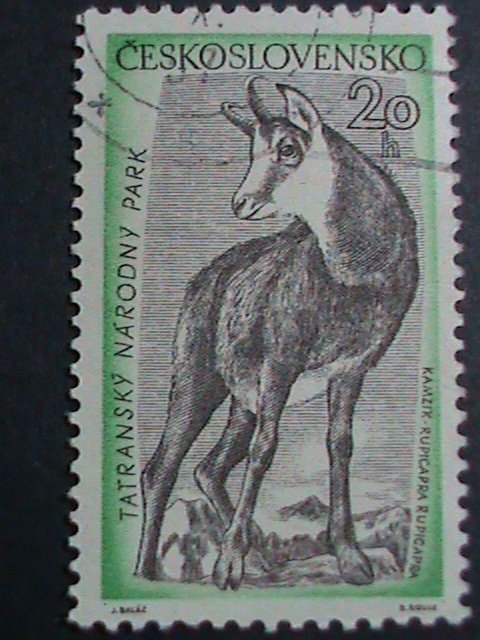 CZECHOSLOVAKIA STAMP- WORLD WILD  ANIMALS CTO NH STAMPS SET VERY FINE