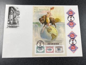 FDC 3505 Pan- American Inverts First Day Of Issued On ArtCraft Cover