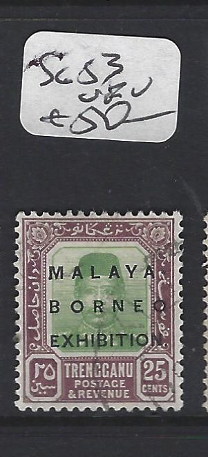 MALAYA  TRENGGANU  (PP0906B)  MBE 25C  SG 53   VFU