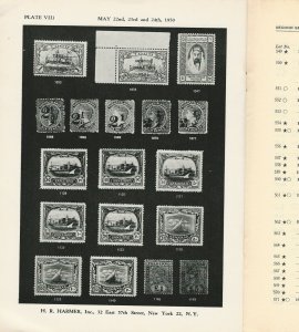 E. G. Stillman, Part I, H.R. Harmer Auction Catalog, Sale 594-6, May 22-24, 1950