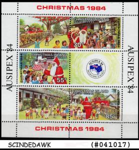 CHRISTMAS ISLANDS - 1984 AUSIPEX '84 - CHRISTMAS - Miniature sheet MNH