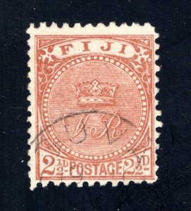 Fiji SC #57    F/VF, Used,  CV $5.50  ....... 1980021